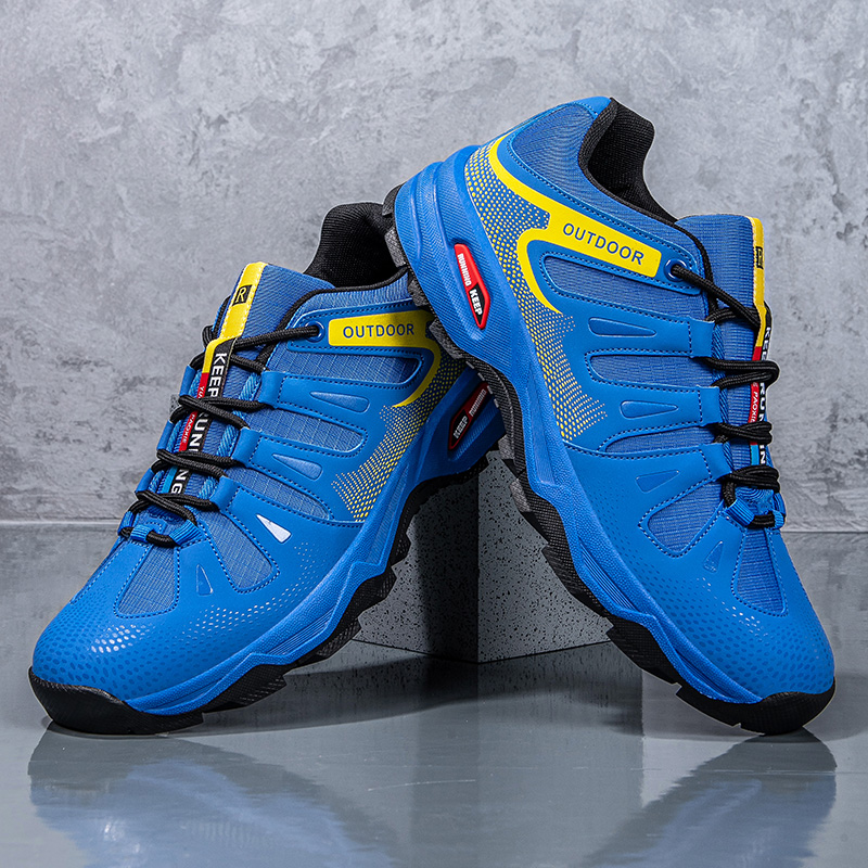 รองเท้าปีนเขาแบบผูกเชือกสำหรับ - Anti Slip Trail Running Sneakers บทวิจารณ์และราคา
