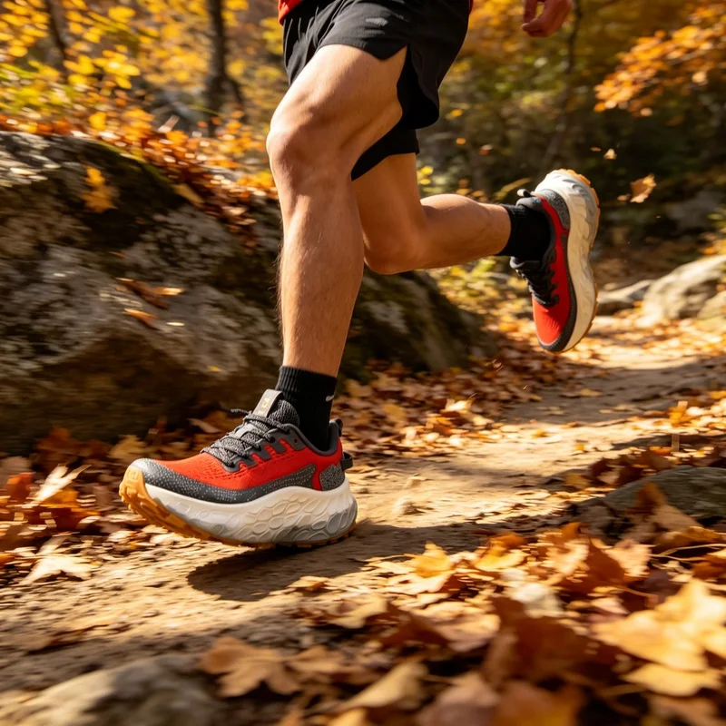 รองเท้าวิ่งกีฬาแบบระบายอากาศ ก - Anti Slip Trail Running Sneakers บทวิจารณ์และราคา